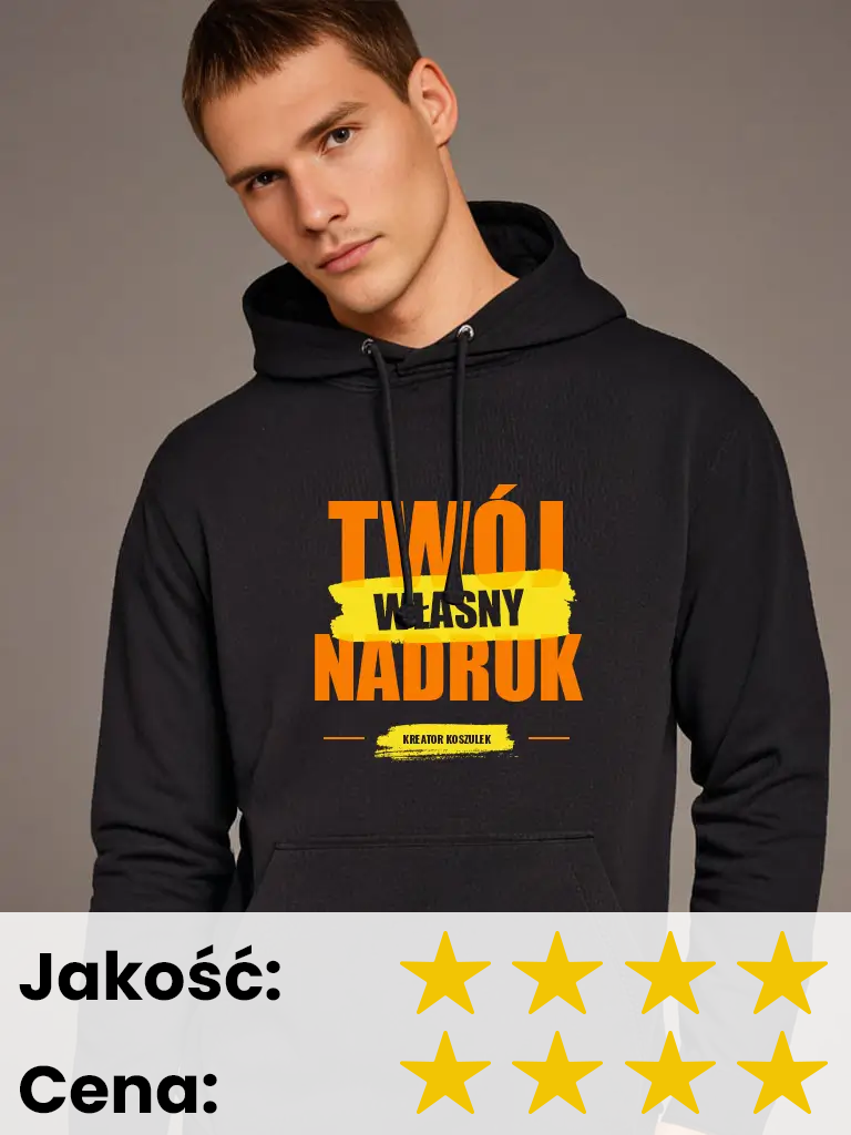 Bluza Męska Just Hoods z nadrukiem